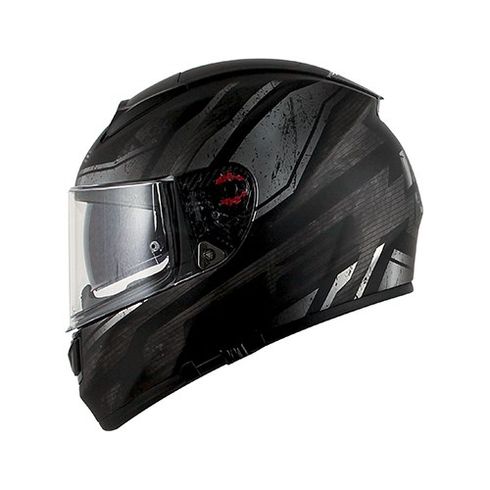 CapaceteLS2FF397VectorRazorMattBlackSilverGrey1 CapaceteLS2FF397VectorRazorMattBlackSilverGrey1