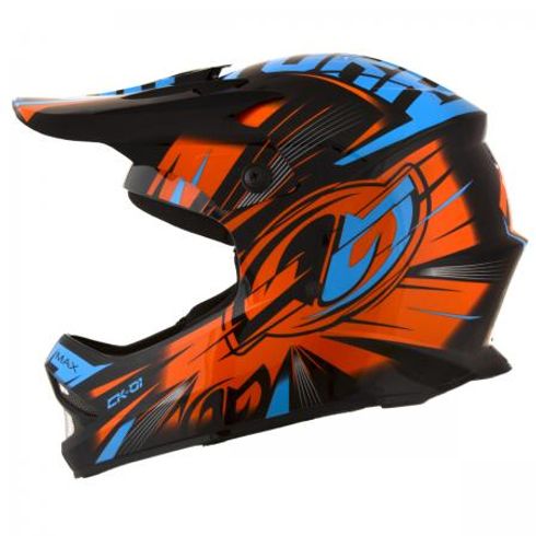 Capacete-Tork-Cross-Infantil-Ck01-Black-Orange Capacete-Tork-Cross-Infantil-Ck01-Black-Orange