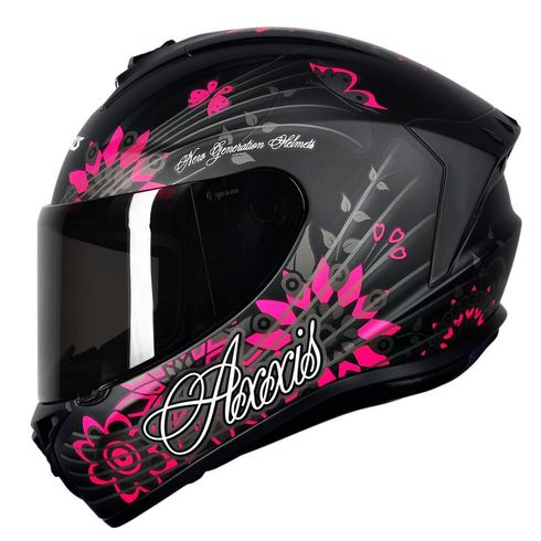 Capacete-Axxis-Draken-Butterfly-Matt-Black-Pink-1 Capacete-Axxis-Draken-Butterfly-Matt-Black-Pink-1