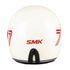 Capacete-SMK-Retro-Seven-GL130-White-Red-2 Capacete-SMK-Retro-Seven-GL130-White-Red-2