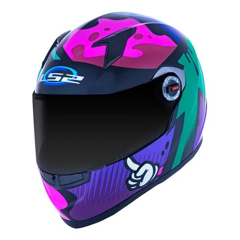Capacete-LS2-FF358-Masterpiece-Azul-Turquesa-1 Capacete-LS2-FF358-Masterpiece-Azul-Turquesa-1