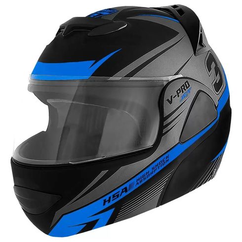 Capacete-Pro-Tork-V-Pro-Jet-3-Preto-Cinza-Azul-1 Capacete-Pro-Tork-V-Pro-Jet-3-Preto-Cinza-Azul-1