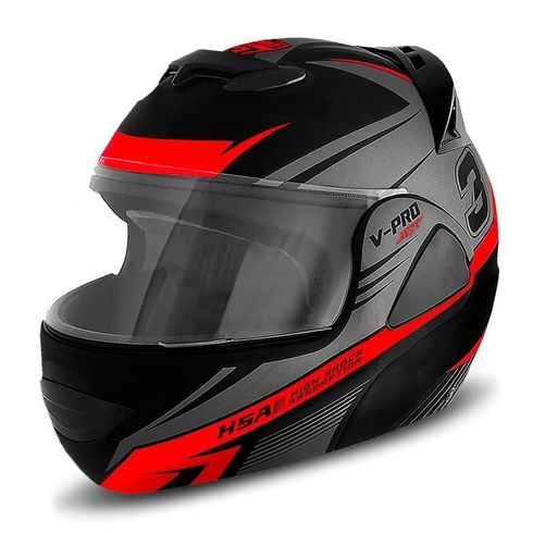 Capacete-Pro-Tork-V-Pro-Jet-3-Preto-Cinza-Vermelho-1 Capacete-Pro-Tork-V-Pro-Jet-3-Preto-Cinza-Vermelho-1