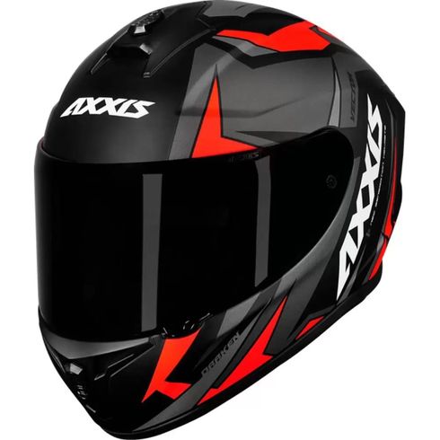 Capacete-Axxis-Draken-Vector-Matt-Black-Grey-Red-1 Capacete-Axxis-Draken-Vector-Matt-Black-Grey-Red-1