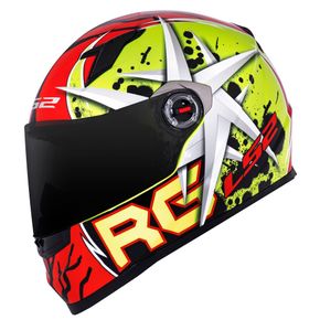 Capacete-LS2-FF358-Renato-Garcia-Yellow-Red-1