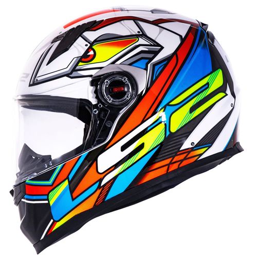 Capacete LS2 FF358 Xdron Neon Orange - casadocapacete