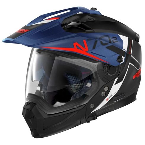 Capacete-Nolan-N70-2X-Bungee-Matt-Blue-Black-1 Capacete-Nolan-N70-2X-Bungee-Matt-Blue-Black-1