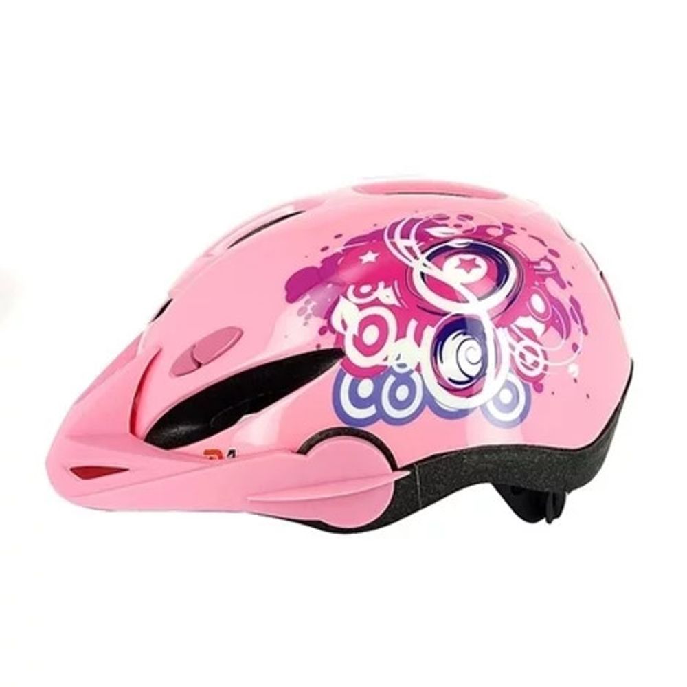 Capacete Bike HJC R1 Infantil Rosa - casadocapacete