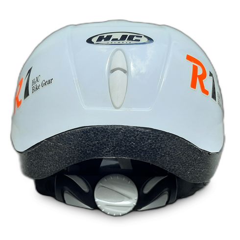 Capacete Bike HJC R1 Infantil Branco - casadocapacete