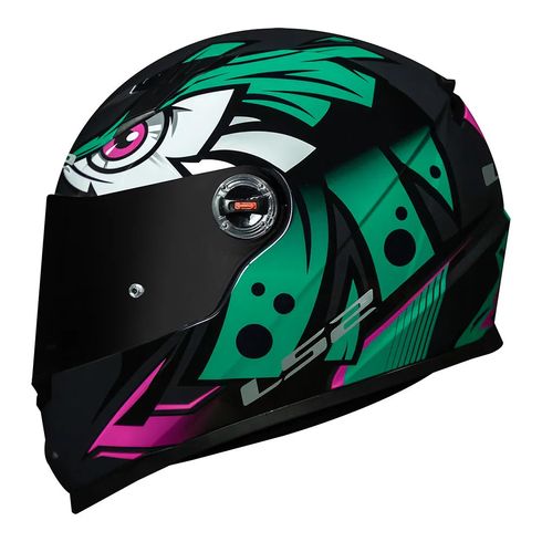 CAPACETE-LS2-CLASSIC-FF358-TRIBAL-VERDE-62-XL-0 CAPACETE-LS2-CLASSIC-FF358-TRIBAL-VERDE-62-XL-0