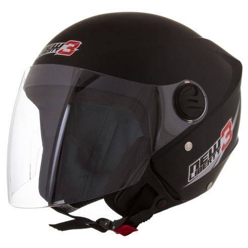 Capacete-New-Liberty-3-Preto-fosco Capacete-New-Liberty-3-Preto-fosco