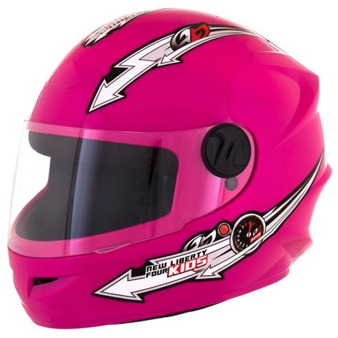 Capacete-New-Liberty-4-Kids-Rosa Capacete-New-Liberty-4-Kids-Rosa