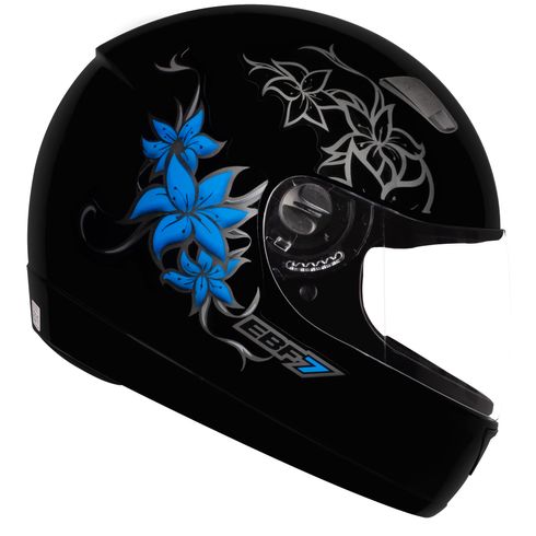 Capacete-EBF-7-Femme-Preto-e-Azul Capacete-EBF-7-Femme-Preto-e-Azul
