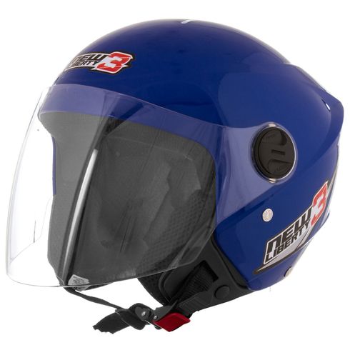 Capacete-New-Liberty-3-Azul Capacete-New-Liberty-3-Azul