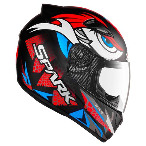 CAPACETE-EBF-NEW-SPARK-DRAGON---PRETO-COM-VERMELHO-FOSCO CAPACETE-EBF-NEW-SPARK-DRAGON---PRETO-COM-VERMELHO-FOSCO