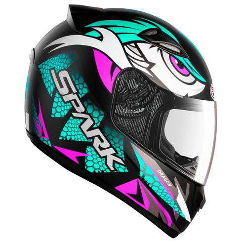 CAPACETE-EBF-NEW-SPARK-DRAGON---PRETO-COM-TIFANNY-FOSCO CAPACETE-EBF-NEW-SPARK-DRAGON---PRETO-COM-TIFANNY-FOSCO