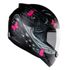 CAPACETE-SPARK-NEW-BORBOLETA-PRETO-FOSCO-E-ROSA CAPACETE-SPARK-NEW-BORBOLETA-PRETO-FOSCO-E-ROSA
