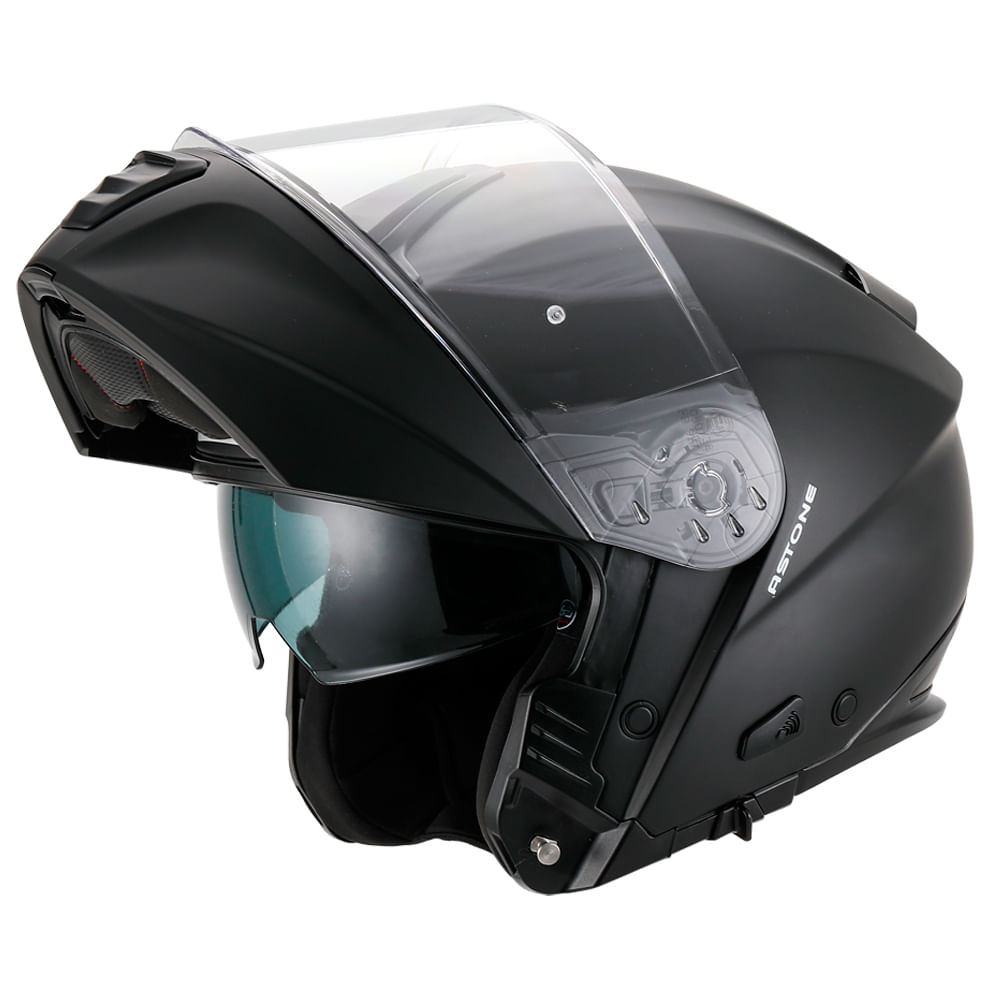 Capacete Astone RT1300F Matt Black - casadocapacete