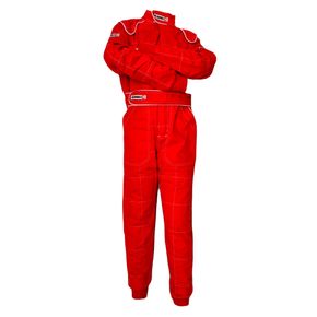 Macacao-Xceed-infantil-para-Kart-vernelho