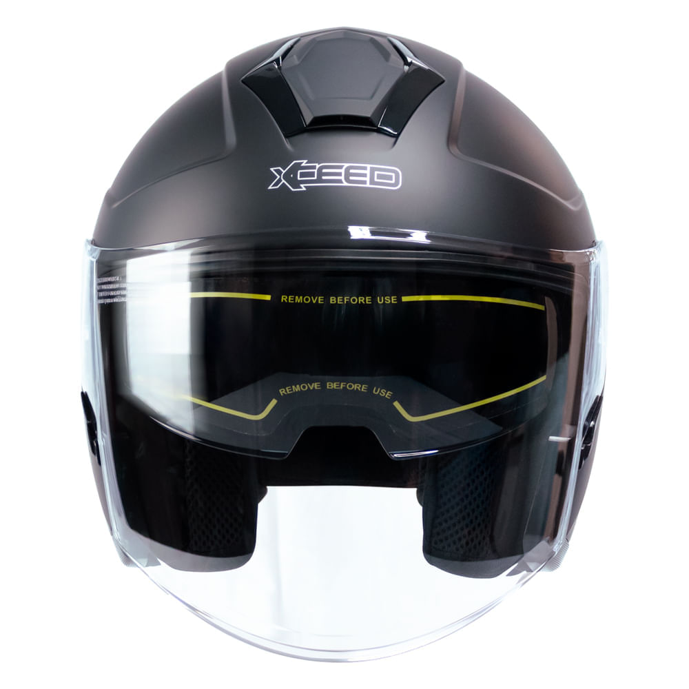 Capacete Aberto Xceed P126 X Day Preto Fosco Norisk Downton