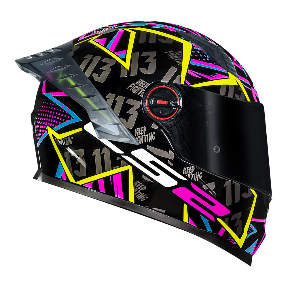 Capacete Nolan N87 Plus Distinctive Matt Black Red - casadocapacete
