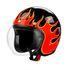 Capacete-Lucca-Cafe-Racer-On-Fire